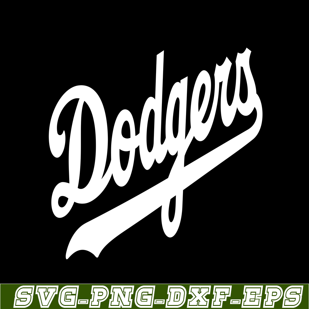 MLB011223120-LA Dodgers White Text SVG, Major League Baseball SVG, MLB Lovers SVG MLB011223120.png