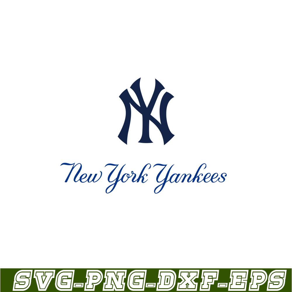 MLB204122329-Blue NewYork Yankees SVG, Major League Baseball SVG, Baseball SVG MLB204122329.png
