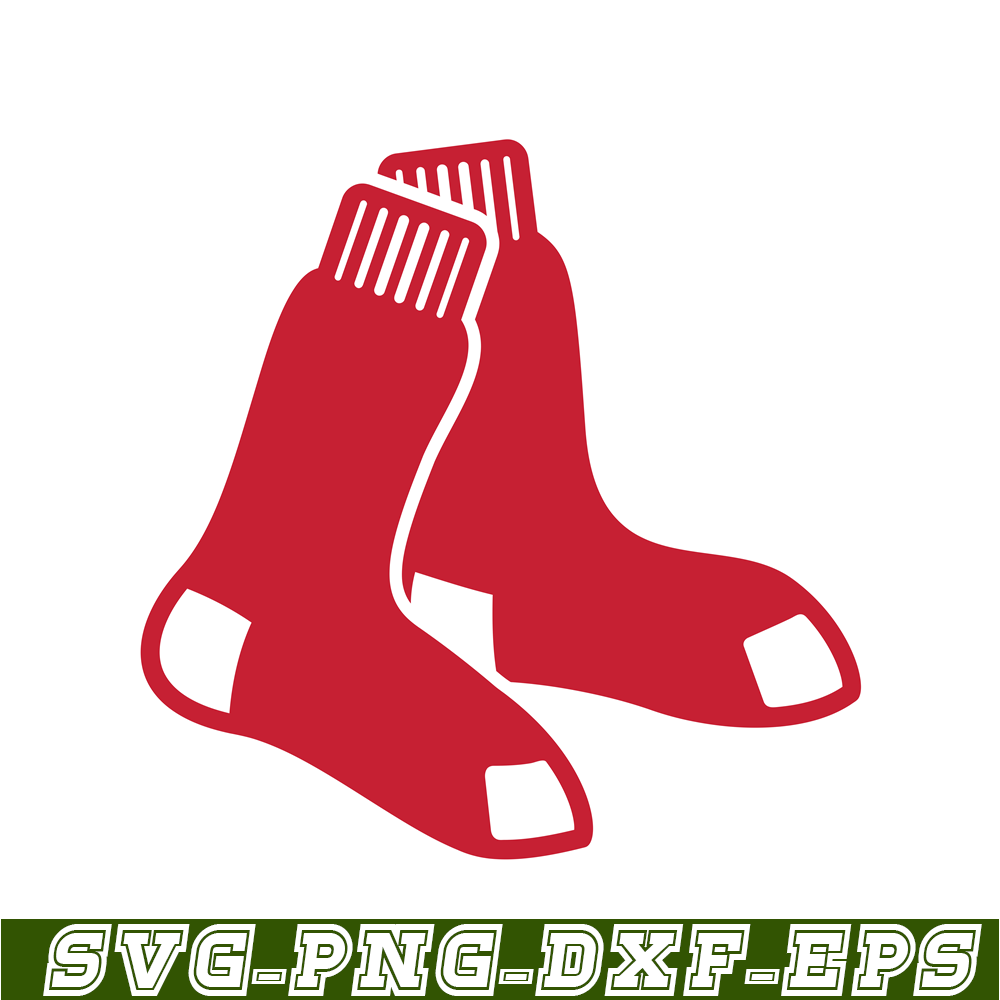 MLB30112338-Boston Red Sox The Socks SVG PNG DXF EPS AI, Major League Baseball SVG, MLB Lovers SVG MLB30112338.png