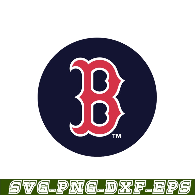 MLB30112339-Boston Red Sox B Logo SVG PNG DXF EPS AI, Major League Baseball SVG, MLB Lovers SVG MLB30112339.png