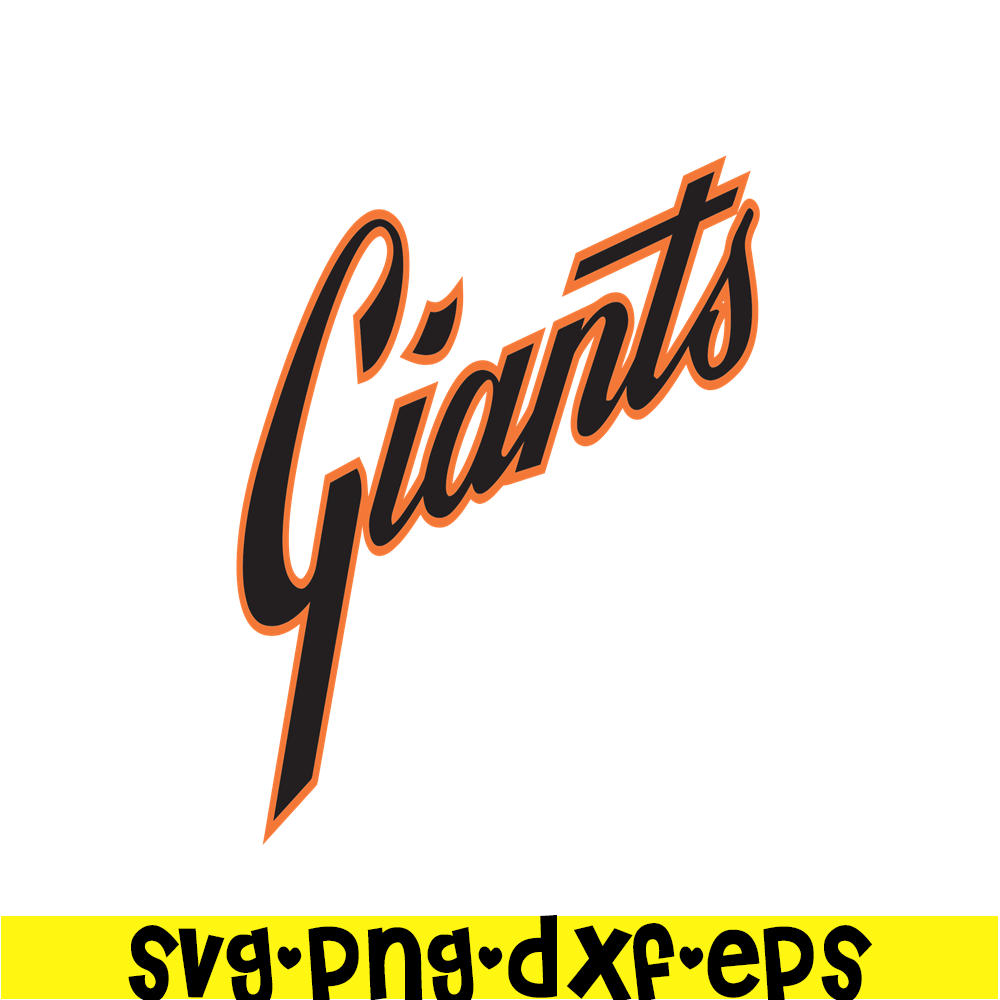 MLB204122389-Giants The Font SVG, Major League Baseball SVG, Baseball SVG MLB204122389.png
