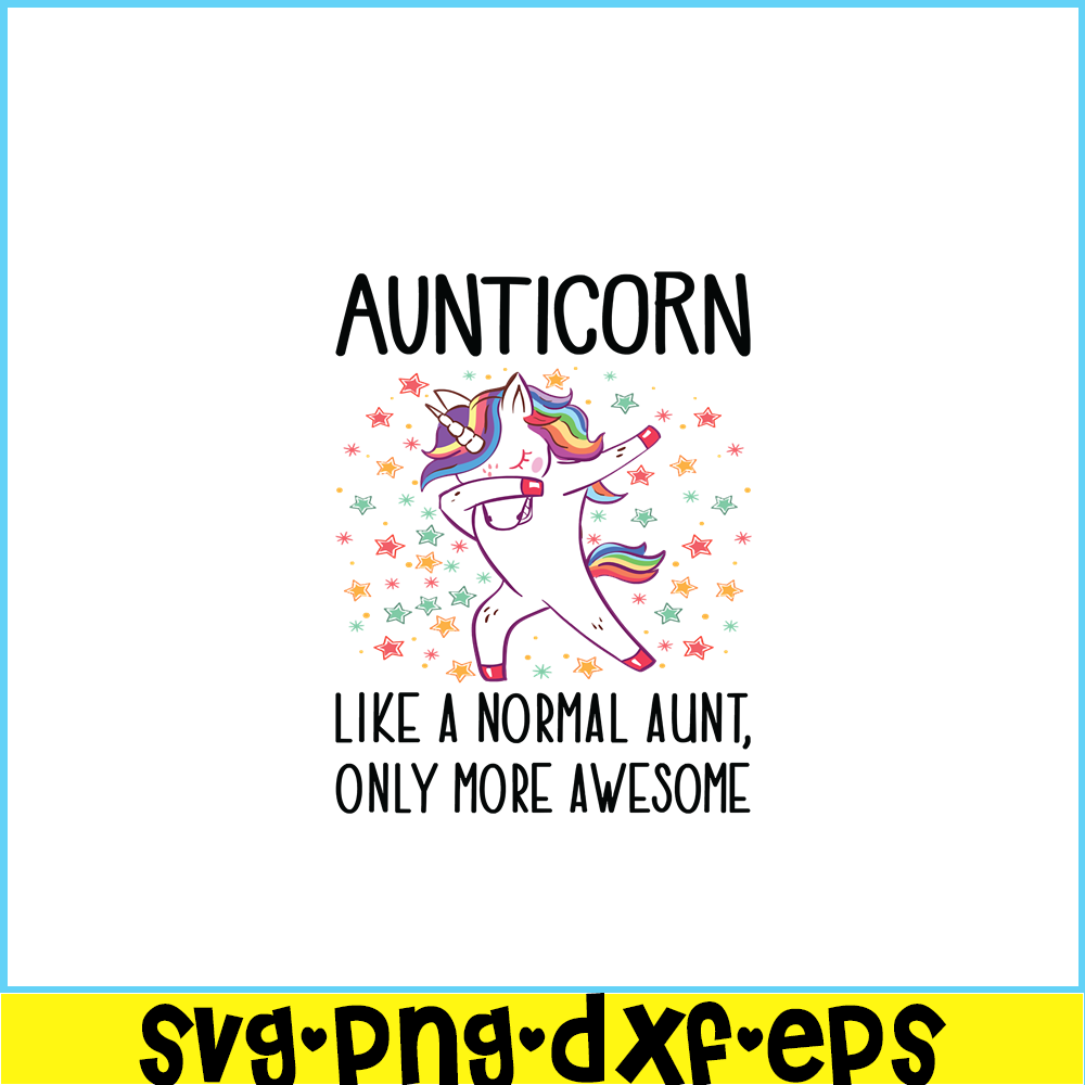 PNG14102346-Aunticorn Like An Aunt Only Awesome Dabbing Unicorn Premium Scoop T-Shirt Png.png