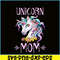 PNG141023680-Unicorn Mom - Unicorns Mama Theme Birthday Mother T Shirt Slim Fit T-Shirt Png.png