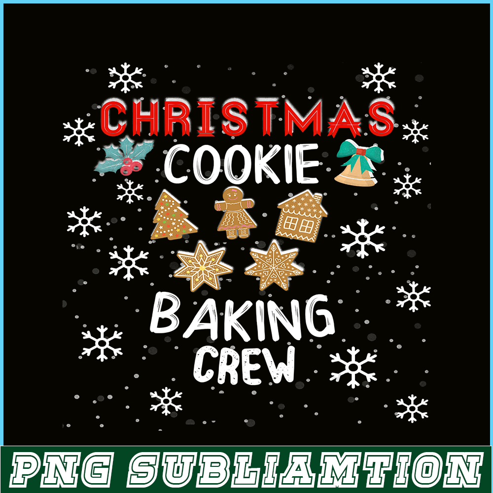 PNG141023145-Christmas Cookie Baking Crew Xmas Cookie Exchange Santa T-Shirt Png.png