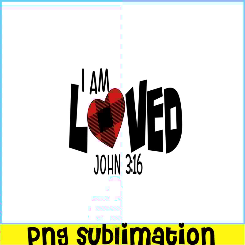 VLT21102306-I Am Loved PNG, Sweet Valentine PNG, Valentine Holidays PNG.png