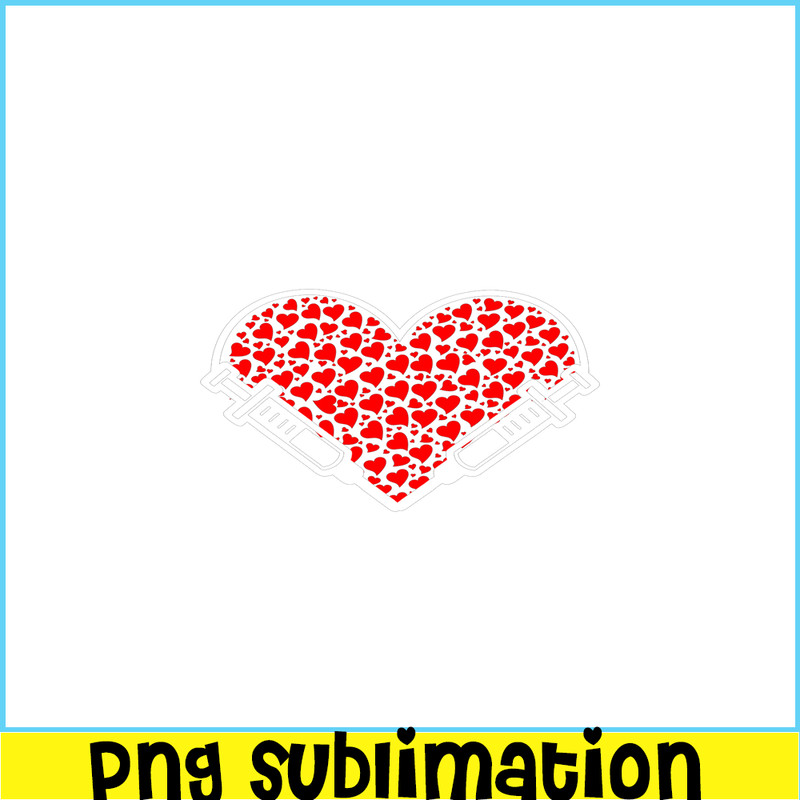 VLT21102342-Phlebotomy Needle Syringe Heart Valentines PNG, Lovely Valentine PNG, Valentine Holidays PNG.png