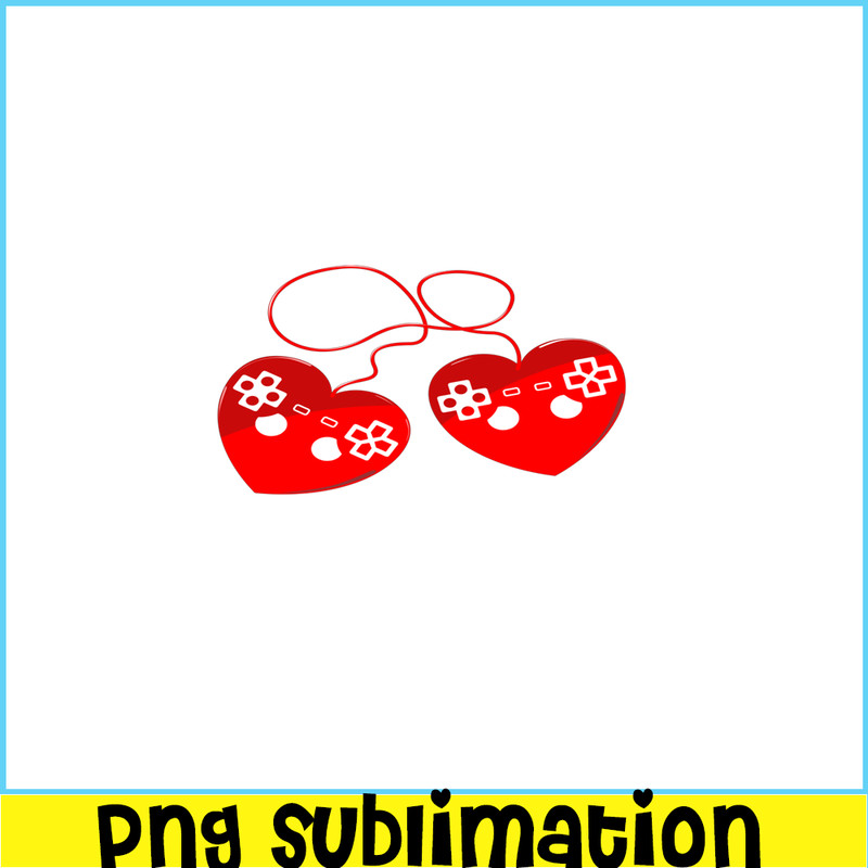 VLT21102375-Game Controller PNG, Sweet Valentine PNG, Valentine Holidays PNG.png