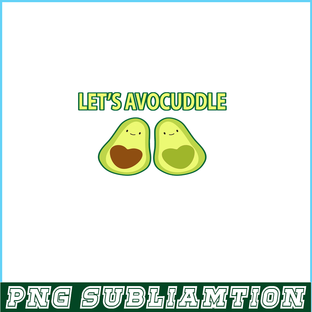 VLT21102311-Lets Avocuddle PNG, Cute Valentine PNG, Valentine Holidays PNG.png