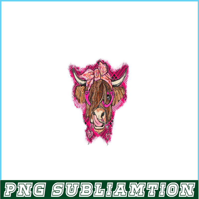 VLT21102395-Valentine Highland Cow PNG, Sweet Valentine PNG, Valentine Holidays PNG.png