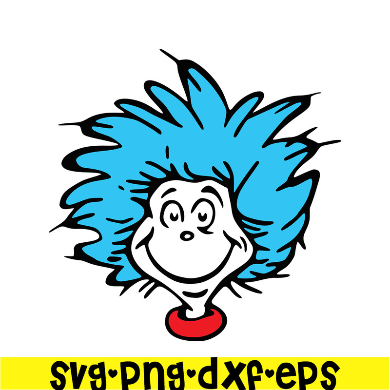 DS104122338-Thing 2 Character SVG, Dr Seuss SVG, Cat in the Hat SVG DS104122338.png