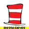 DS205122340-A Red White Hat SVG, Dr Seuss SVG, Cat In The Hat SVG DS205122340.png