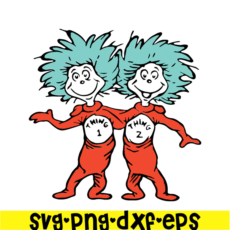 DS205122348-Thing 1 Thing 2 Smiling SVG, Dr Seuss SVG, Cat In The Hat SVG DS205122348.png