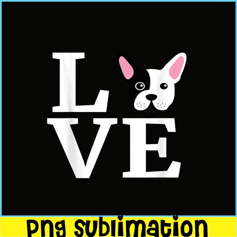 HL161023100-French Bulldog Love PNG, Frenchie Dog Lover PNG, French Dog Artwork PNG.png