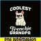 HL16102317-Coolest Frenchie Grandpa PNG, French Bulldog, Bulldog Mascot PNG.png