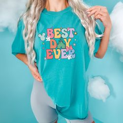 best day ever comfort colors shirt, disney trip shirts, cute disney for the snacks shirt w