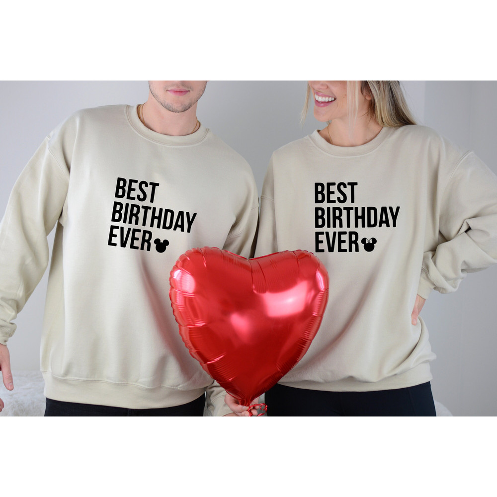 Birthday Disney Comfort colors Shirt, Best Birthday Ever Disney Shirt, Men's Disneyworld Shirts, Disney Shirt, Birthday Shirt, Mickey hoodie.jpg