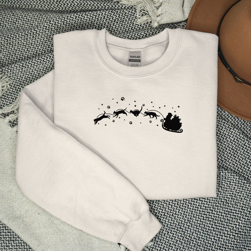 Christmas Cats Comfort colors Shirt, Cat Christmas Tree Lights Shirt, Christmas Cute Cats Tees, Christmas Matching Shirt, Cat Lover tee gift.jpg