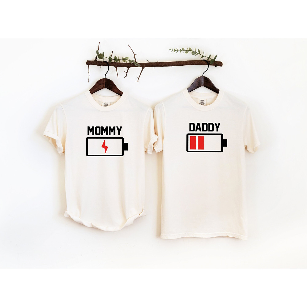 Daddy Mommy and Kid Shirt, Family custom matching sweatshirt, Family matching tee Shirt, Mommy and Daddy Shirt, Matching Family Shirts, Baby.jpg