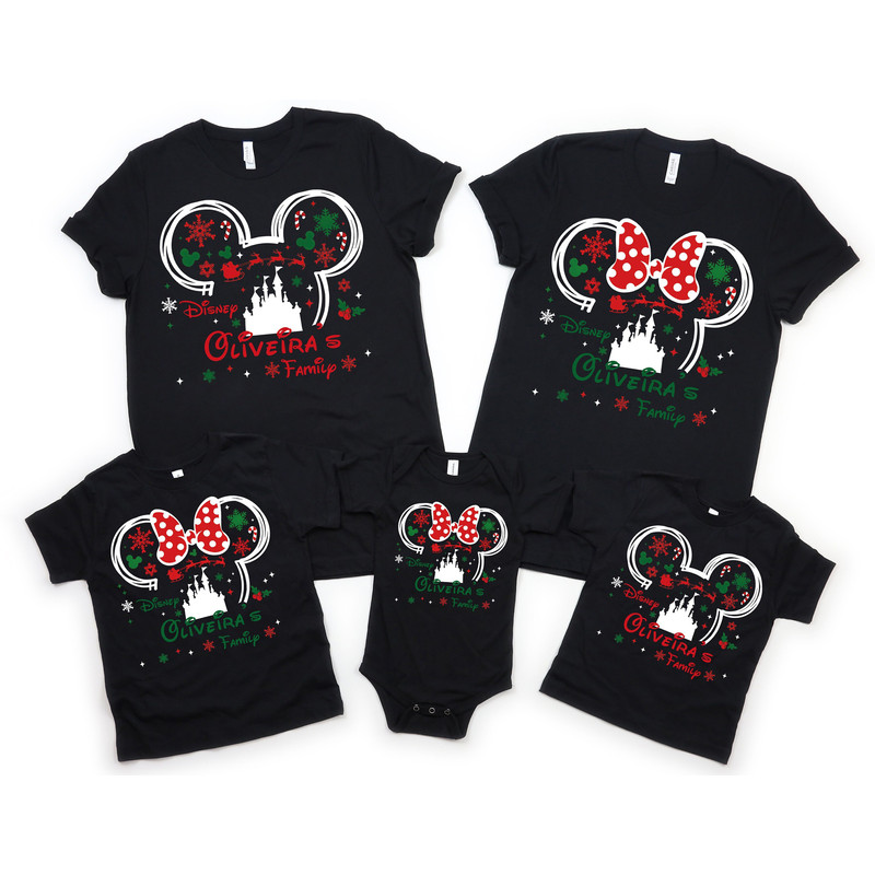 Disney Christmas 2023 Shirt, Personalized Disney Christmas Sweatshirt, Mickey Minnie Christmas Shirt, Custom Christmas Family Disney Tshirt.jpg