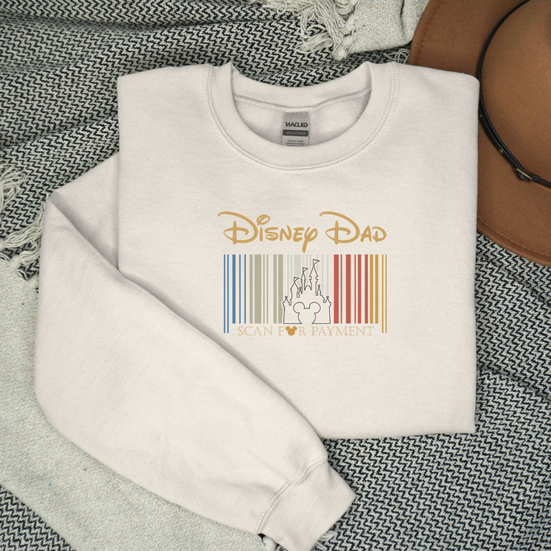 Disney Dad Scan For Payment Comfort colors shirt, Father Shirt, Gift For Father, Gift For Dad, Disney Trip Shirt for Father, Disney Shirt te.jpg