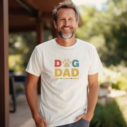 dog dad comfort colors sweatshirt, dog dad shirt, gift for dog dad, new dog dad, funny bir