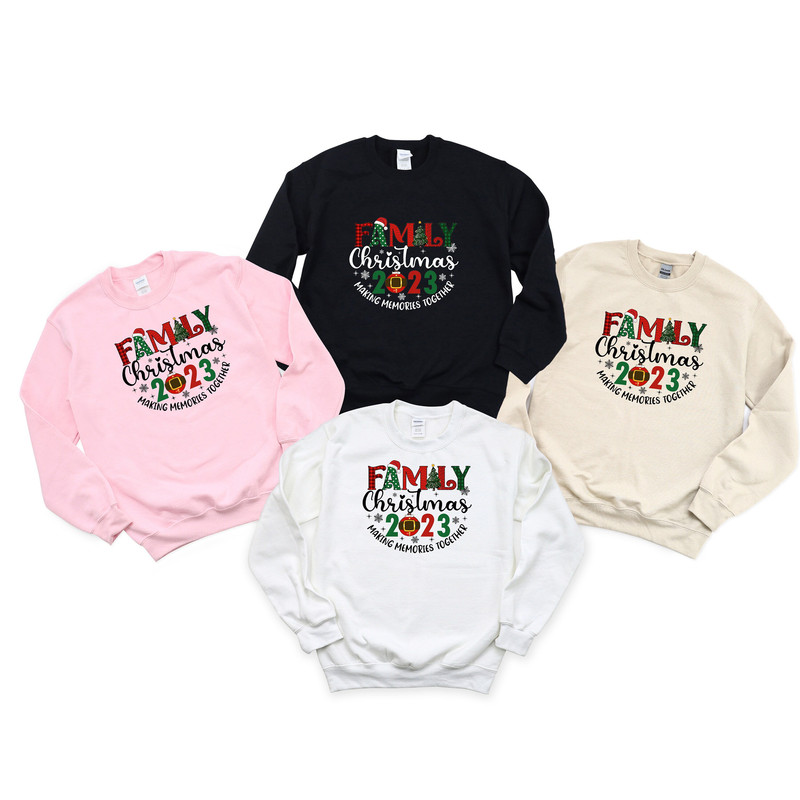 Family Christmas 2023 Comfort colors Shirt, Funny Family Christmas Tshirt, 2023 Tee,Family Christmas Santa Tee,Custom Family Matching hoodie.jpg