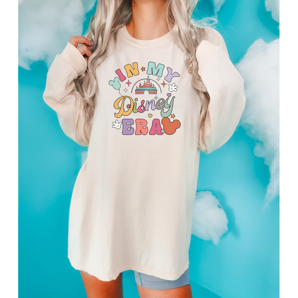 In My Disney Era Comfort colors T-Shirt, Disney Era Shirt, Disneyland Vacation Shirt, Girls Disney Trip Shirt, Disney Family Sweatshirt, tee.jpg