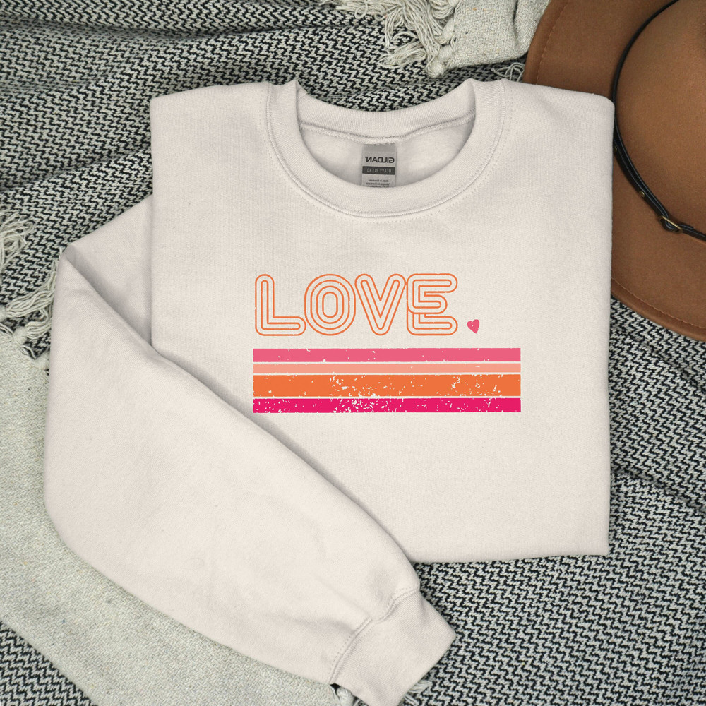Love Comfort colors Shirt,Valentine's Day Shirt, Retro Love Shirt, Gift For Her, Valentine Shirt, Cute Love Shirt Valentines Day Gift Hoodie.jpg