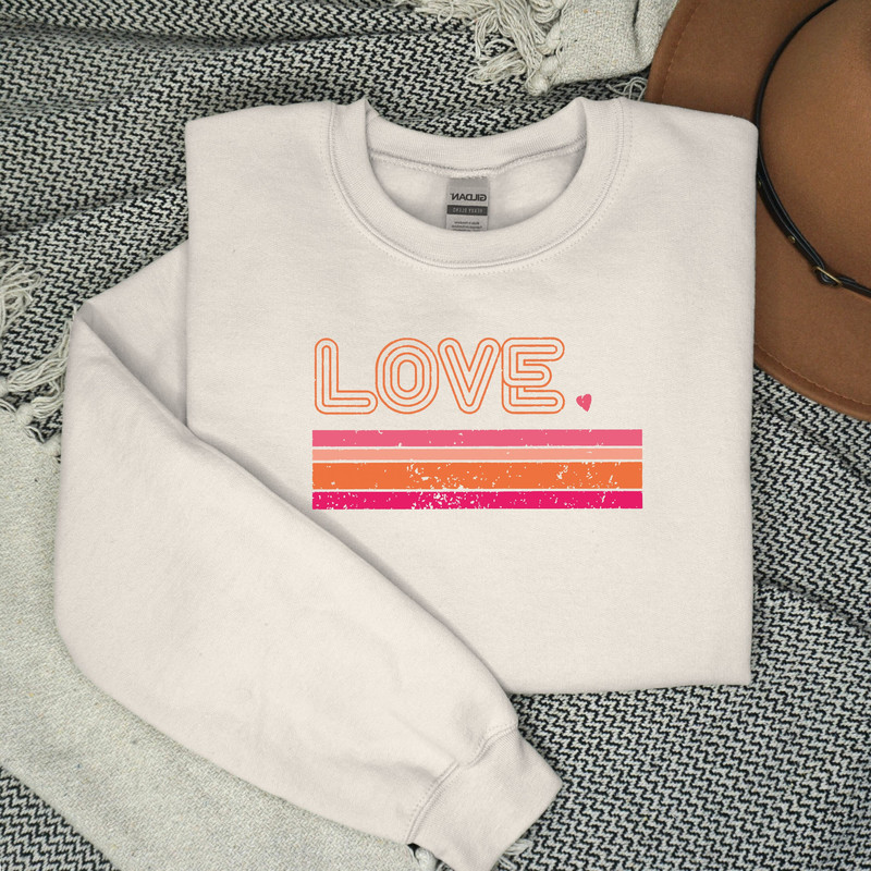 Love Comfort colors Shirt,Valentine's Day Shirt, Retro Love Shirt, Gift For Her, Valentine Shirt, Cute Love Shirt Valentines Day Gift Hoodie.jpg
