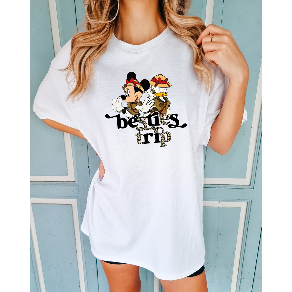 Minnie and Daisy Besties Trip Comfort colors Shirt, Disney Besties Shirts, Disney Shirt for Women, Disneyland Best Friends Shirts, Disney te.jpg