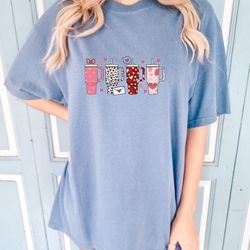 obsessive cup disorder valentines day comfort colors sweatshirt, valentine sweatshirt, cup