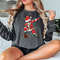 Santa Lights Sweatshirt, Retro Dabbing Santa Shirt, Funny Christmas Tshirt, Kids Holiday Clothing, Gift For Women, Christmas Party Shirt.jpg