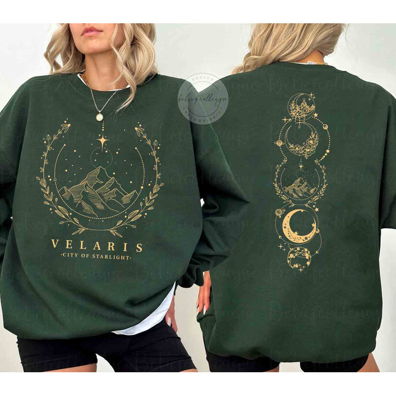 ACOTAR Velaris 2 Sided Sweatshirt, Velaris City Of Starlight Sweathirt, ACOTAR Shirt, The Night Court Shirt, Velaris Sweatshirt, Bookish 9.jpg