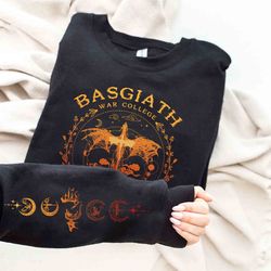 basgiath war college sweatshirt, fourth wing sweatshirt, violet sorrengail shirt, xaden r