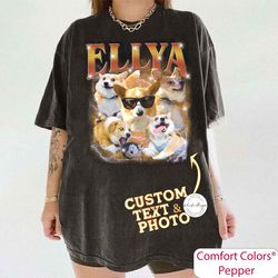 custom comfort colors pet shirt, custom your pet bootleg tee, custom bootleg, custom your