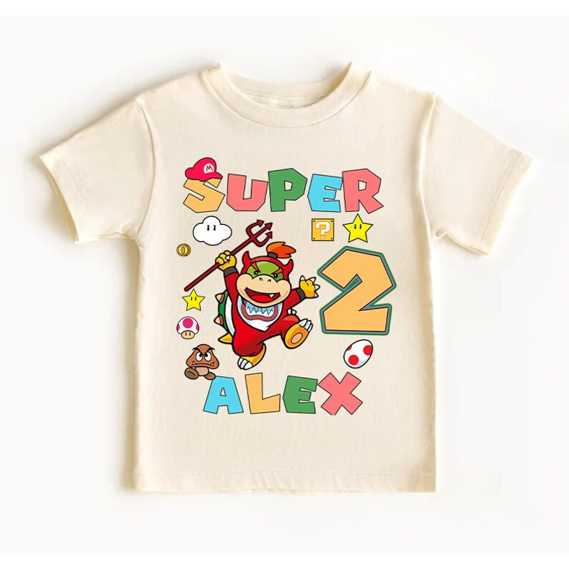 Custom Halloween Birthday Shirt, Halloween Birthday Family Matching Shirts, Birthday Boy, Birthday Girl, Super Daddy Shirt, Ma.rio Halloween.jpg