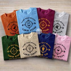 custom percy jackson sweatshirt, custom cabin number camp half blood shirt,  camp jupiter