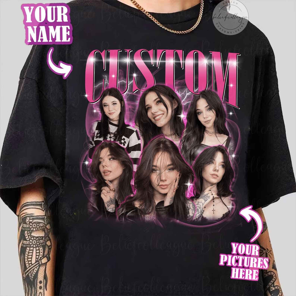 Custom Your Own Bootleg Tee, Custom Photo - Retro Custom Bootleg Rap Tee, Custom Your Photo, Insert Your Design, Vintage Graphic 90s Tshirt.jpg