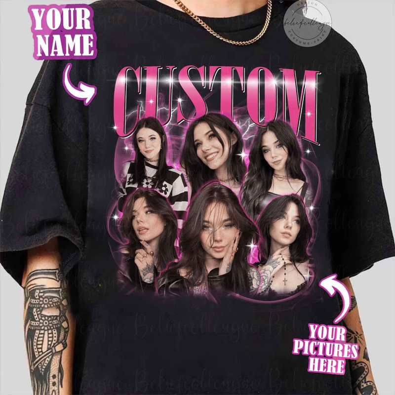 Custom Your Own Bootleg Tee, Custom Photo - Retro Custom Bootleg Rap Tee, Custom Your Photo, Insert Your Design, Vintage Graphic 90s Tshirt.jpg