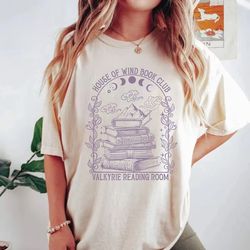 house of wind library velaris shirt, acotar book club sweatshirt, velaris city of starligh