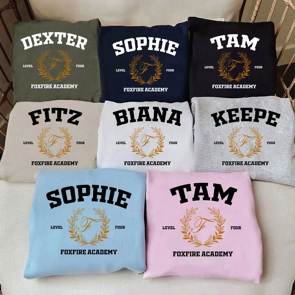 Keeper Of The Lost Cities Symbols Shirt, Foxfire Academy Sweatshirt, Lost Cities Keeper Shirt, Bookish Shirt, Kotlc Shirt, Neverseen Hoodie.jpg