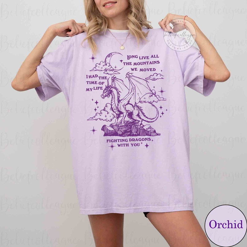 Long Live Comfort Colors Shirt, Speak Now Shirt, I Had The Time Of My Life Fighting Dragons With You Shirt, Eras Tour Shirt, Gift for Fan.jpg