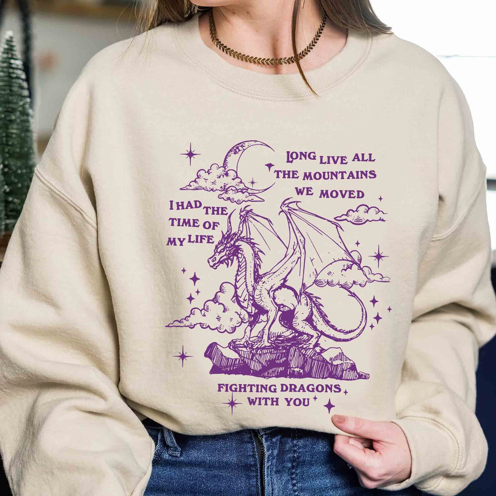 Long Live Sweatshirt, Speak Now Sweatshirt, I Had The Time Of My Life Fighting Dragons With You Shirt, Eras Tour Shirt, Gift for Fan.jpg