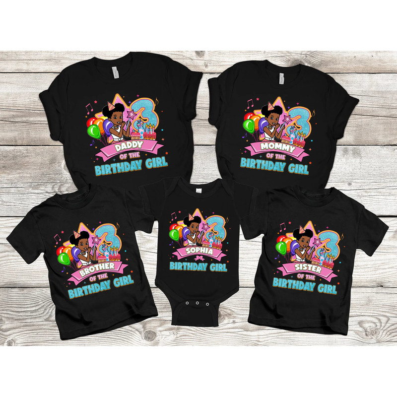Personalized Gracie's Corner Birthday Girl Shirt, Custom Gracie's Corner Birthday Shirt, Gracie's Corner Tee, Birthday Family Matching Shirt.jpg