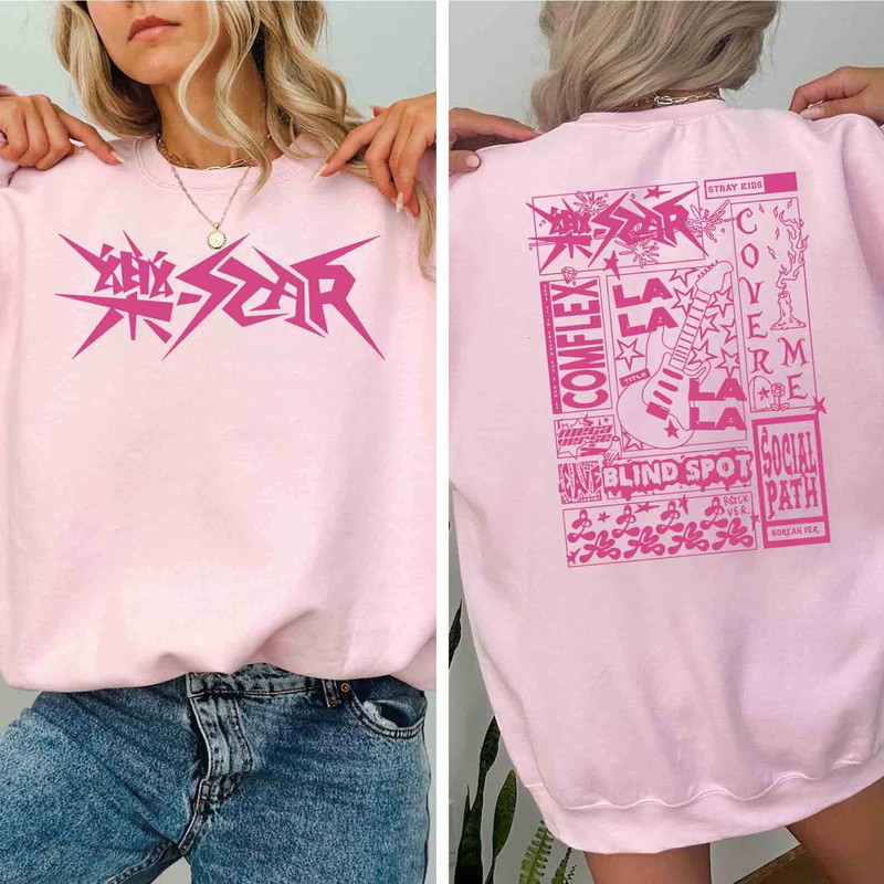 Stray Kids ROCK-STAR 2-Sided Sweatshirt, Stray Kids SkzMembers Shirt, Skz Rock Star Shirt, Bang Chan Sweatshirt, Han, Changbin, Hyunjin.jpg