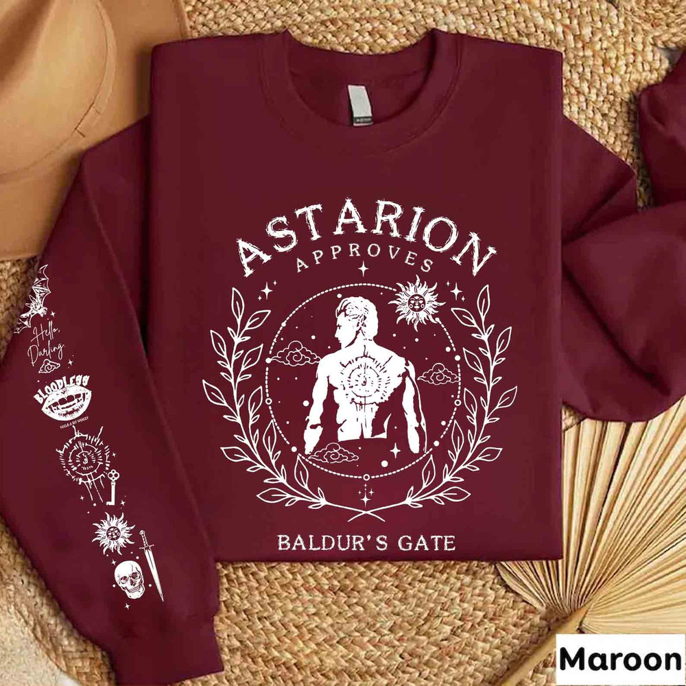 Vintage Astarion Baldurs Gate 3 Sweatshirt, Adventure Awaits Sweatshirt, Astarion High Elf Shirt, Astarion Rogue Shirt, Astarion Merch Shirt.jpg