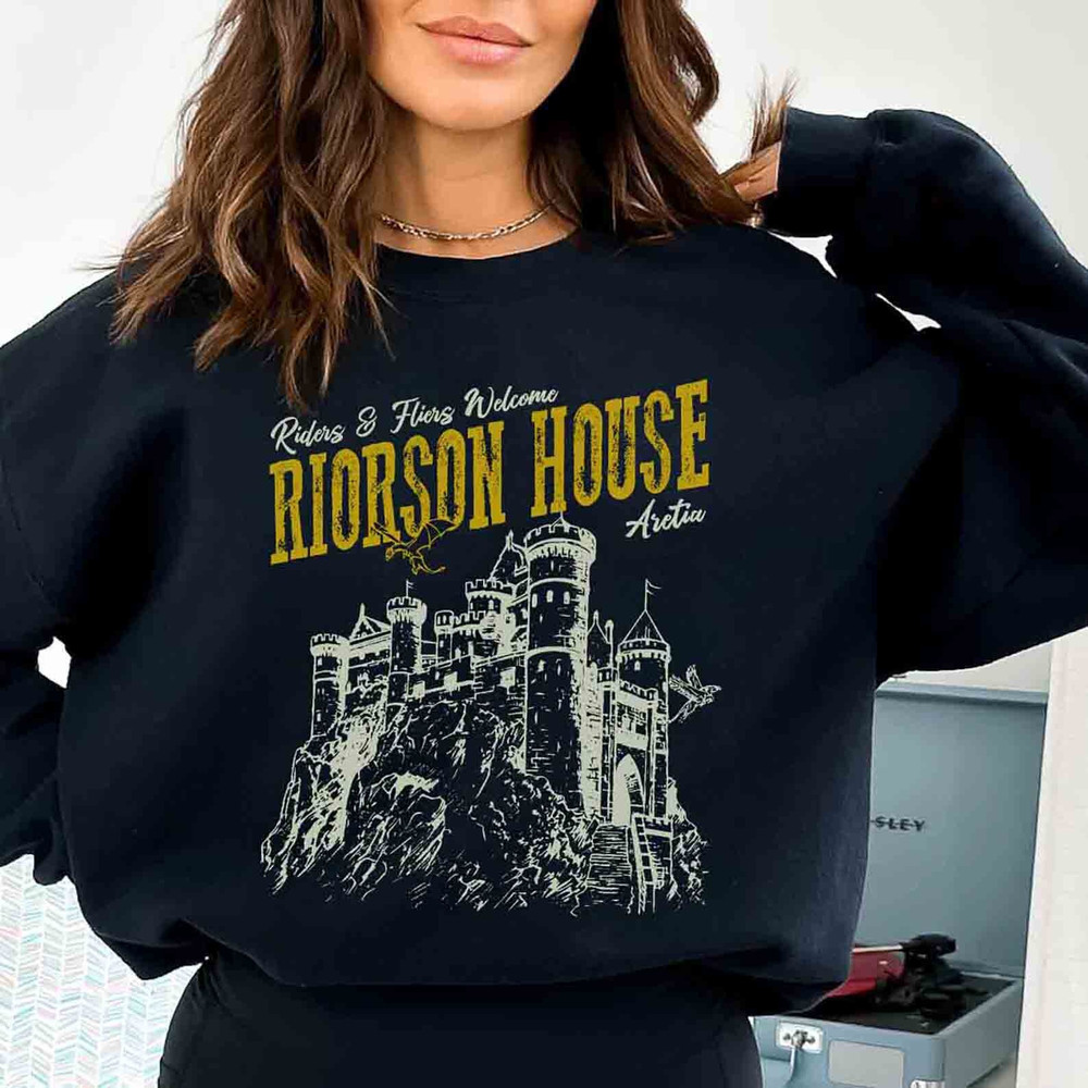 Vintage Xaden Riorson House, Iron Flame Shirt, Fourth Wing Shirt, Violet Sorrengail, Basgiath War College Shirt, Dragon Rider, Bookish Shirt.jpg