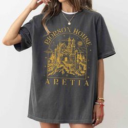 xaden riorson house comfort color shirt, fourth wing shirt, iron flame shirt, basgiath war