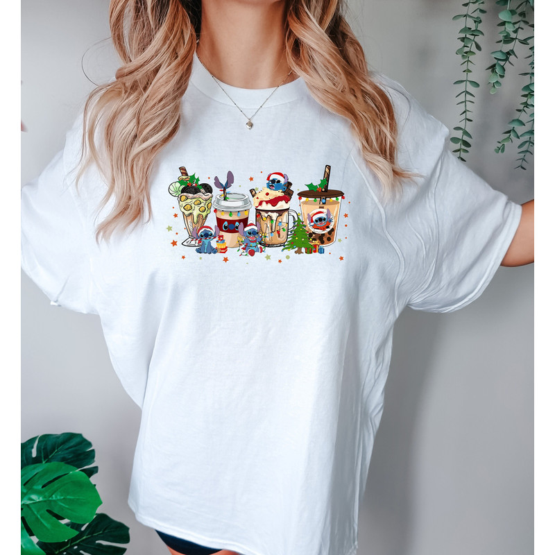 Stitch Coffee Comfort colors Shirt, Graphic Shirt, Stitch Drink Shirt, Hot Drink Shirt, Vacation Shirt, Funny Stitch Shirt, Snack Shirt, tee.jpg