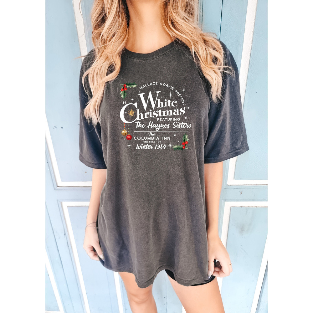 White Christmas Movie Comfort colors Sweatshirt, Wallace and Davis Shirt, Haynes Sisters Sweatshirt, Christmas White Movie 1954 Shirt hoodie.jpg